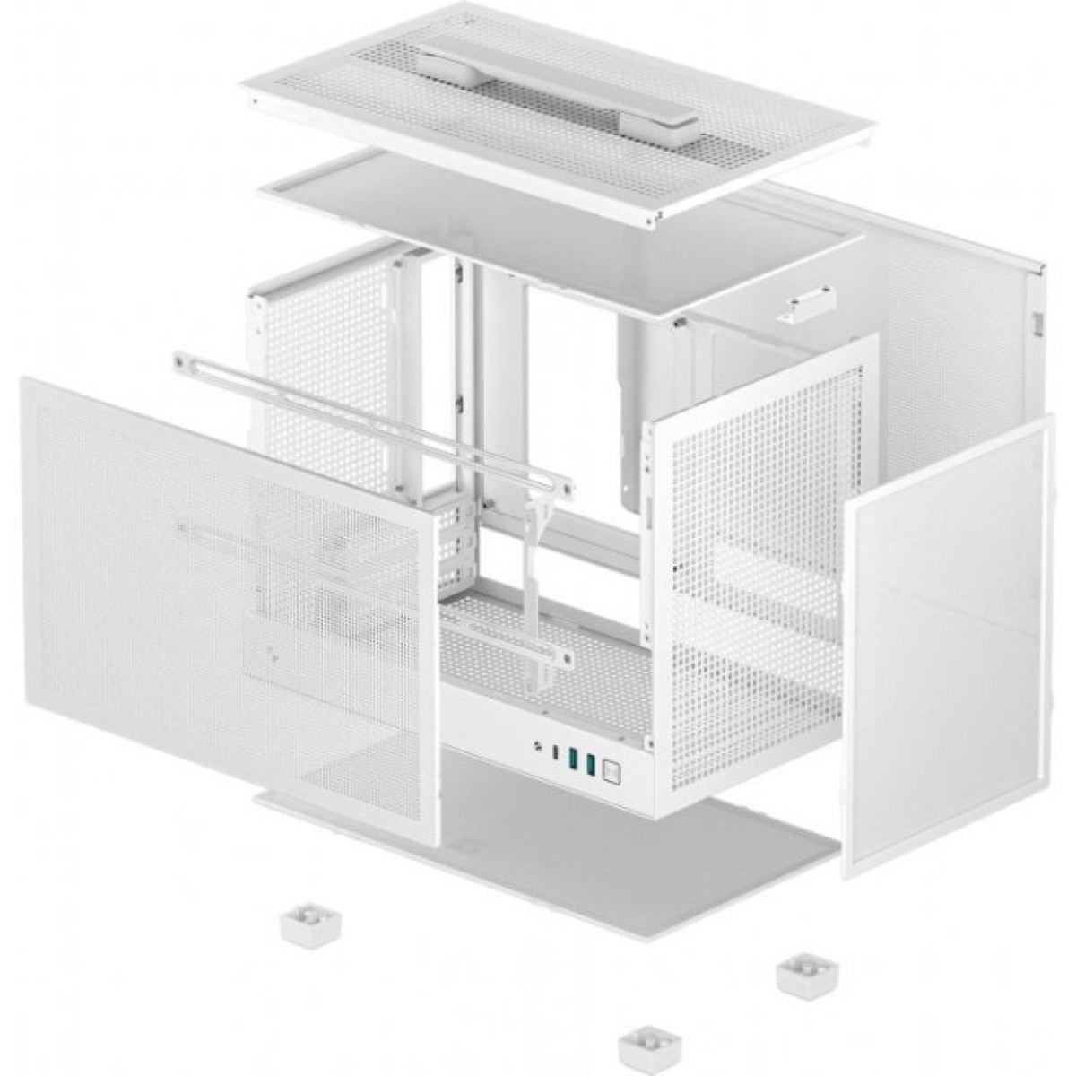 Корпус Deepcool CH160 MESH WH 98_98.jpg - фото 5