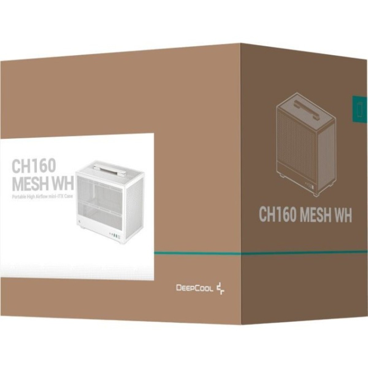Корпус Deepcool CH160 MESH WH 98_98.jpg - фото 7