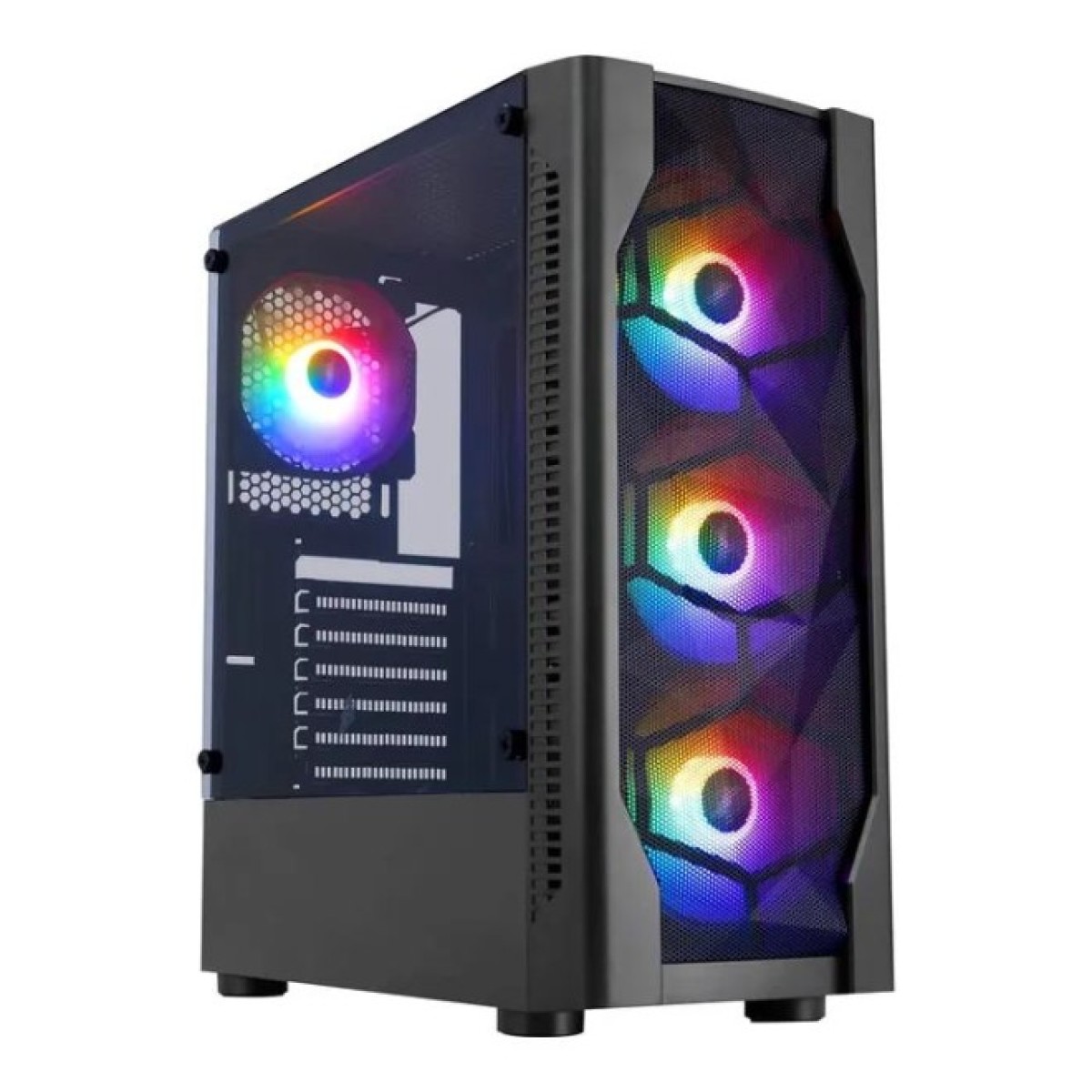 Корпус 1stPlayer D4-BK-4F1 98_98.jpg - фото 1