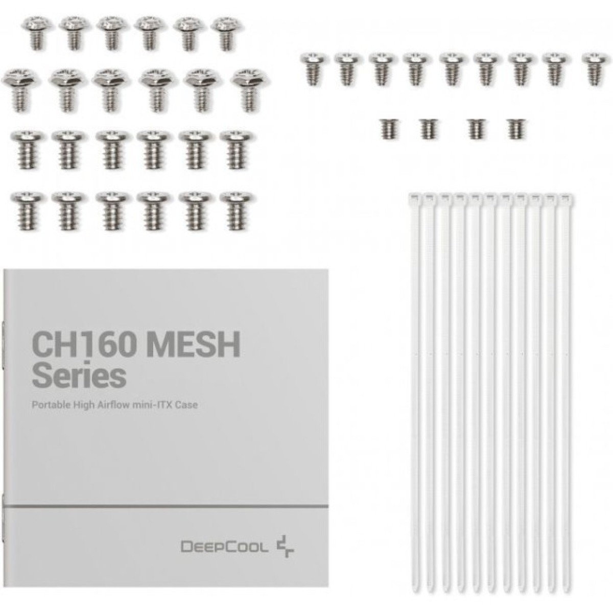 Корпус Deepcool CH160 MESH WH 98_98.jpg - фото 12