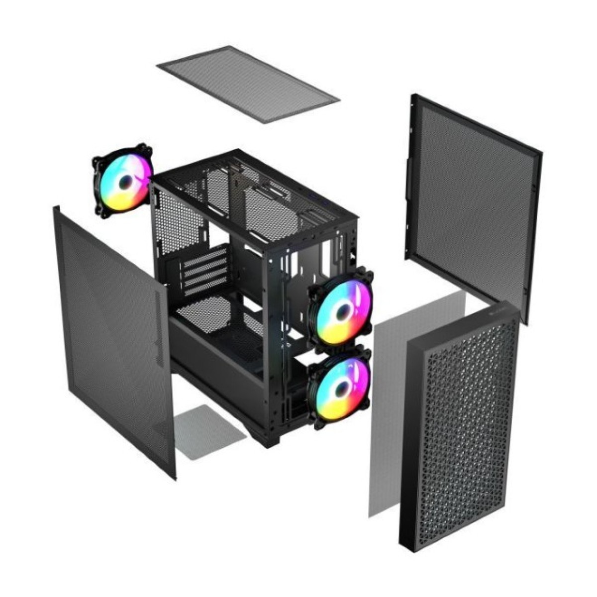 Корпус Logic concept DART PRO ARGB MINI BLACK (AM-DART-PRO-ARGB-10) 98_98.jpg - фото 4