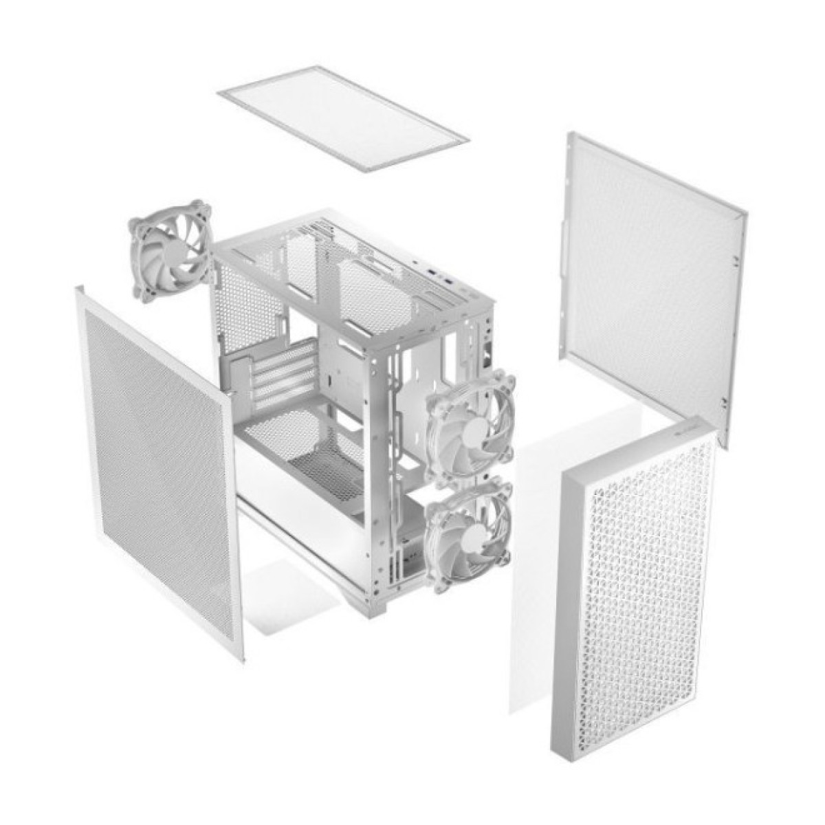 Корпус Logic concept DART PRO MINI WHITE MESH (AM-DART-PRO-0000-20) 98_98.jpg - фото 6