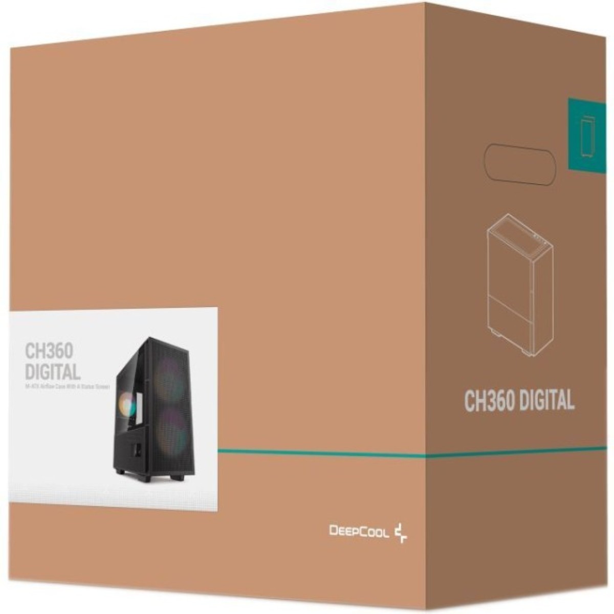 Корпус Deepcool CH360 DIGITAL 98_98.jpg - фото 8