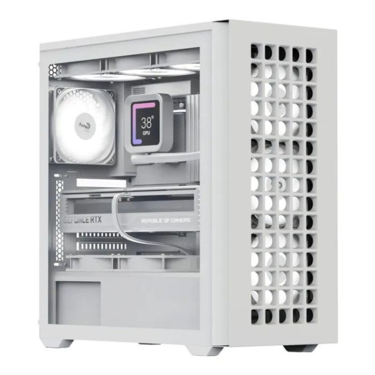 Корпус AeroCool D502A-G-WT-v1 White (ACCM-DS02043.21) 98_98.jpg - фото 1