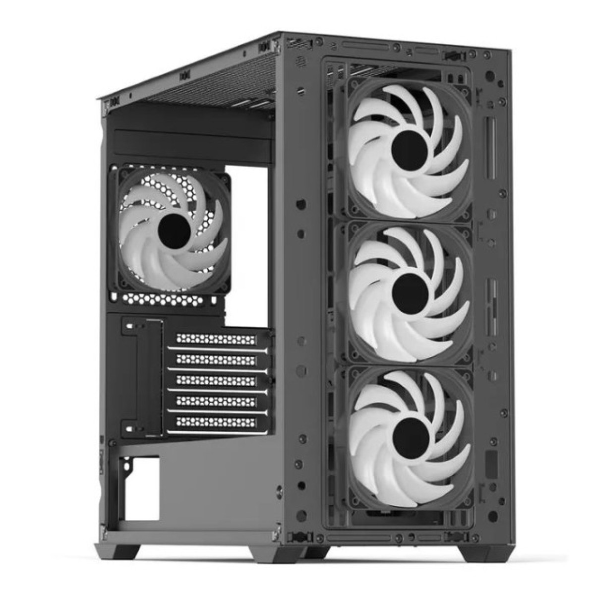 Корпус AeroCool D301A-G-BK-v2 Black (ACCS-DS03043.11) 98_98.jpg - фото 6