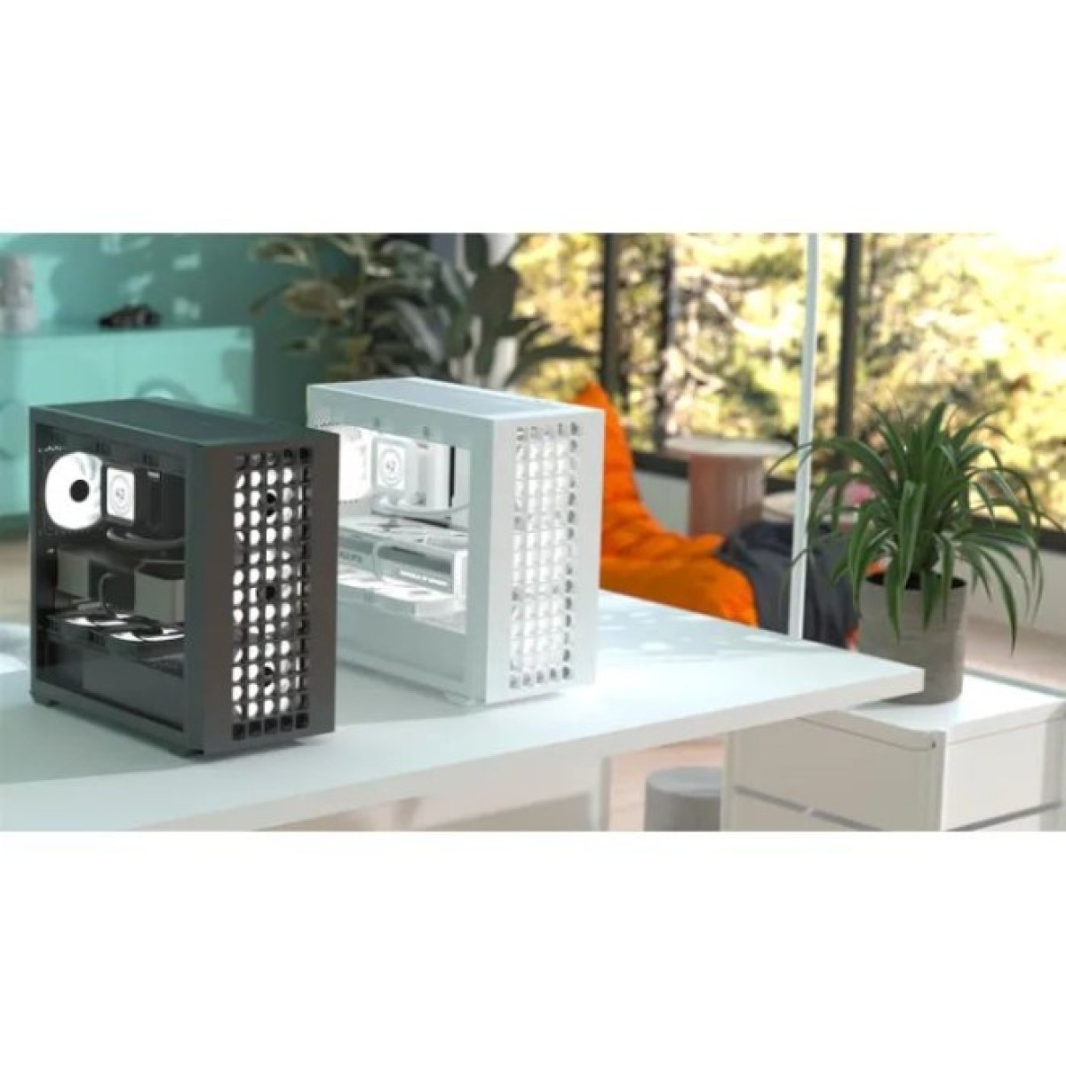 Корпус AeroCool D302A-G-WT-v1 White (ACCS-DS04043.21) 98_98.jpg - фото 2