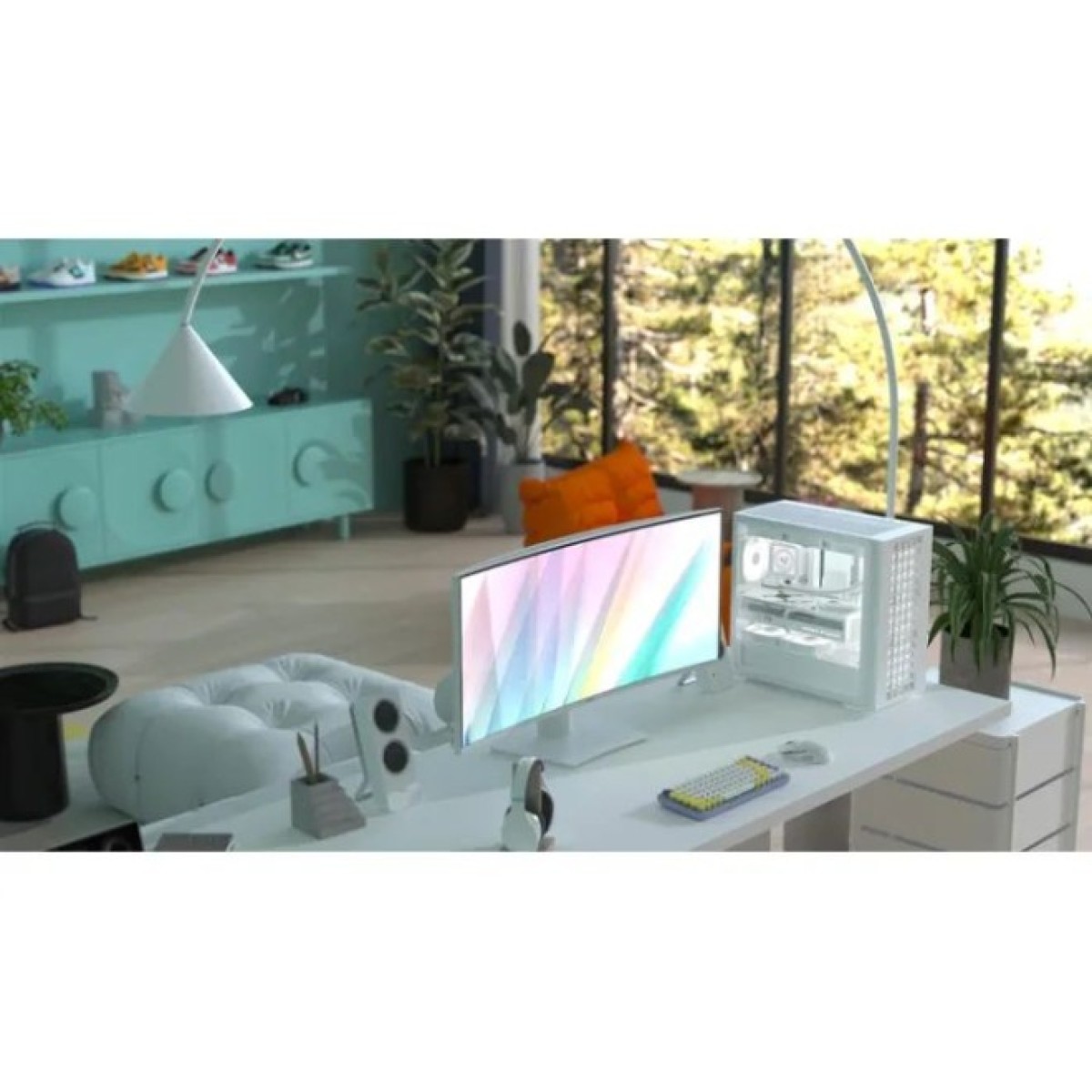 Корпус AeroCool D302A-G-WT-v1 White (ACCS-DS04043.21) 98_98.jpg - фото 5