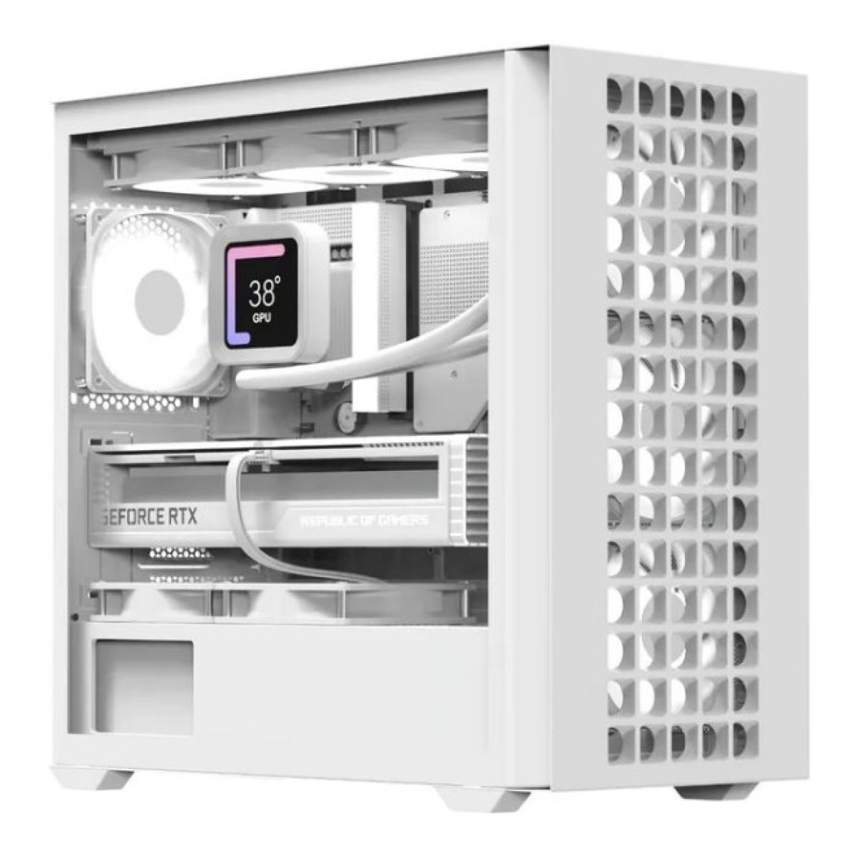 Корпус AeroCool D302A-G-WT-v1 White (ACCS-DS04043.21) 98_98.jpg - фото 1
