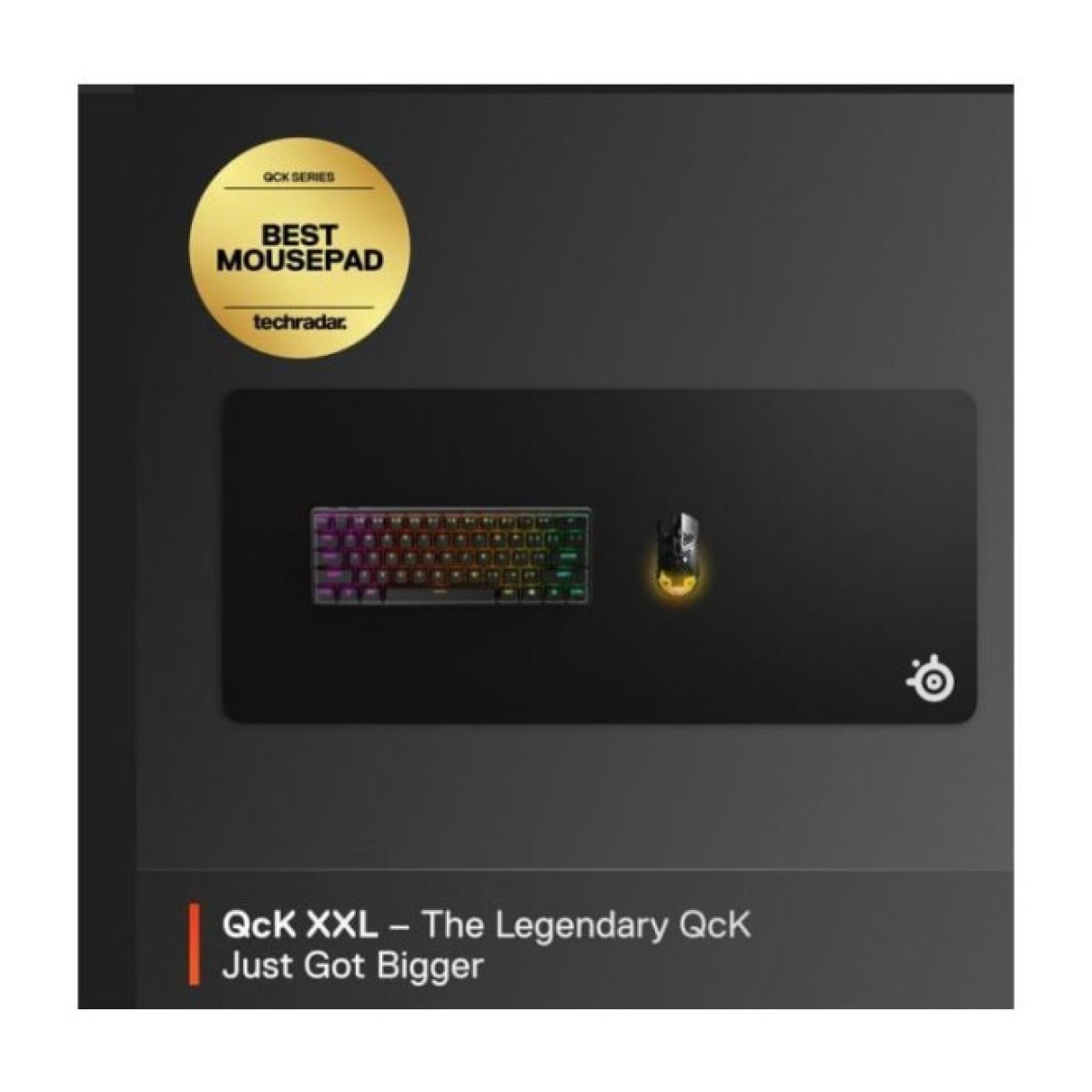 Килимок для мишки SteelSeries Qck XXL Black (63429) 98_98.jpg - фото 6