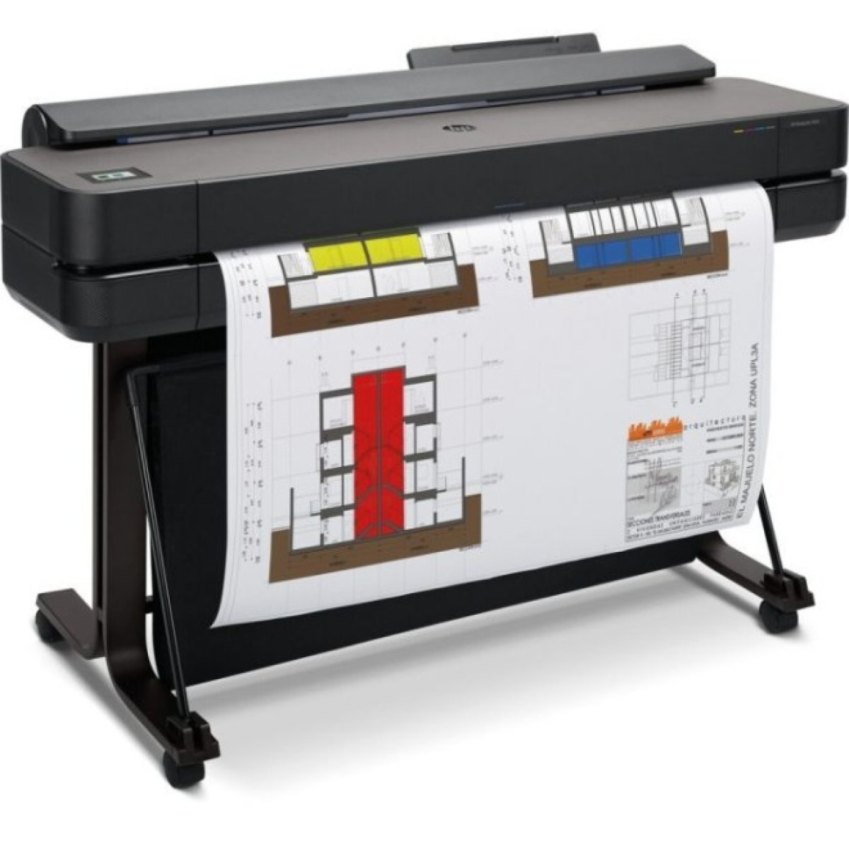 Плоттер HP DesignJet T650, 36'' c WiFi (5HB10D) 98_98.jpg - фото 2