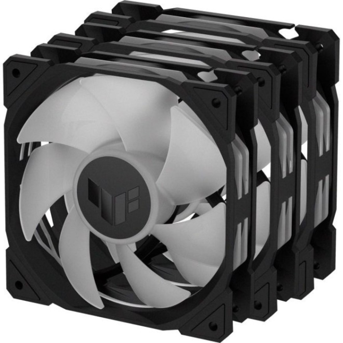 Кулер для корпуса ASUS TUF GAMING TR120 FAN ARGB BLACK 3IN1 (90DA0090-B09020) 98_98.jpg - фото 8