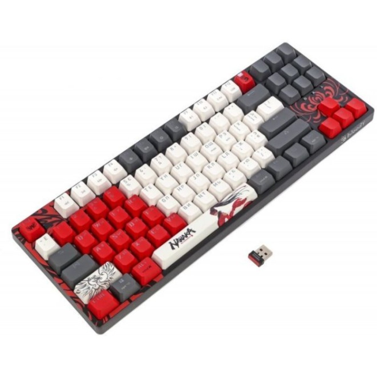 Клавіатура A4Tech Bloody WS87 Naraka Wireless/Bluetooth Black/Red (4711421001113) 98_98.jpg - фото 4