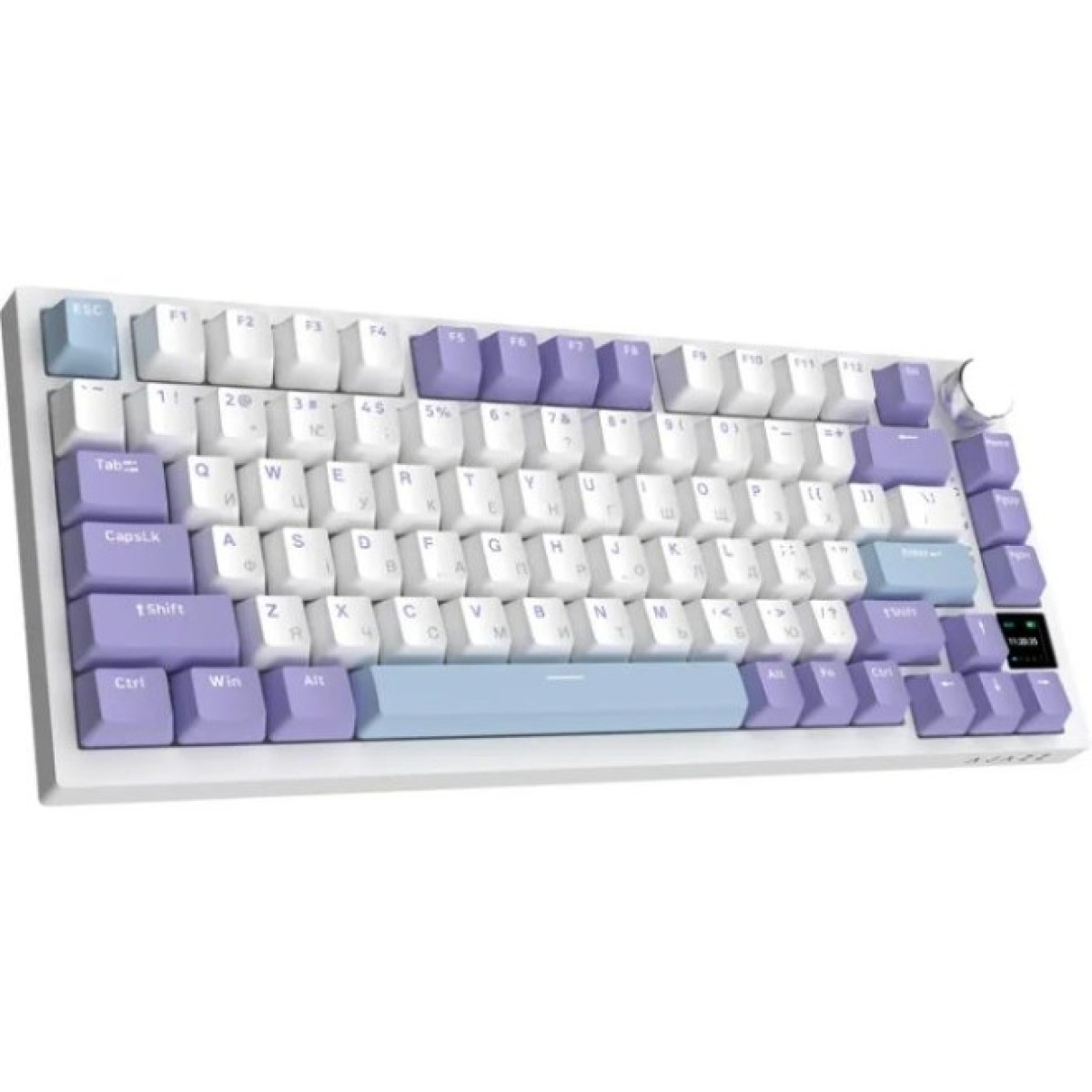 Клавиатура Ajazz AK820 Pro Flying Fish Switch Purple RGB USB/Wireless/Bluetooth UA Purple (AK820PRO-FF-PWB) 98_98.jpg - фото 3