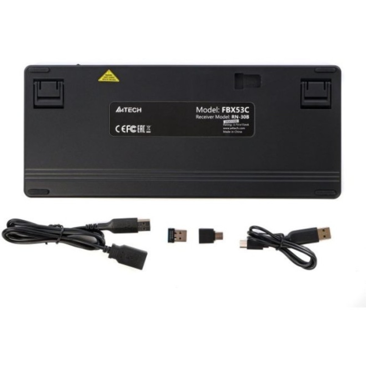Клавиатура A4Tech FBX53C Wireless/Bluetooth UA Black (4711421001908) 98_98.jpg - фото 9