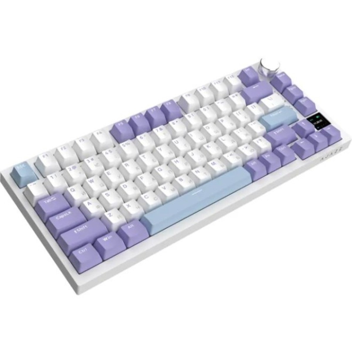 Клавиатура Ajazz AK820 Pro Flying Fish Switch Purple RGB USB/Wireless/Bluetooth UA Purple (AK820PRO-FF-PWB) 98_98.jpg - фото 7