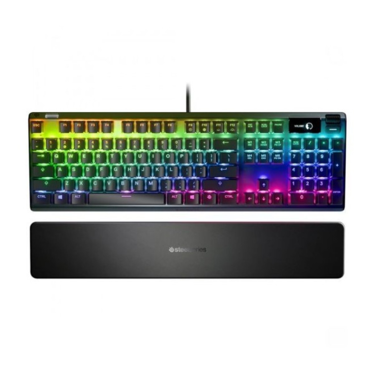 Клавиатура SteelSeries Apex 7 Blue Switch OLED Smart Display USB UA Black (64774) 98_98.jpg - фото 4