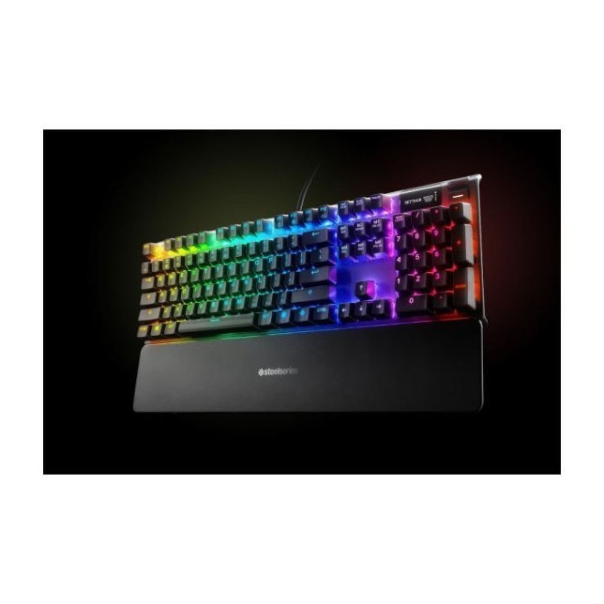 Клавиатура SteelSeries Apex 7 Blue Switch OLED Smart Display USB UA Black (64774) 98_98.jpg - фото 6