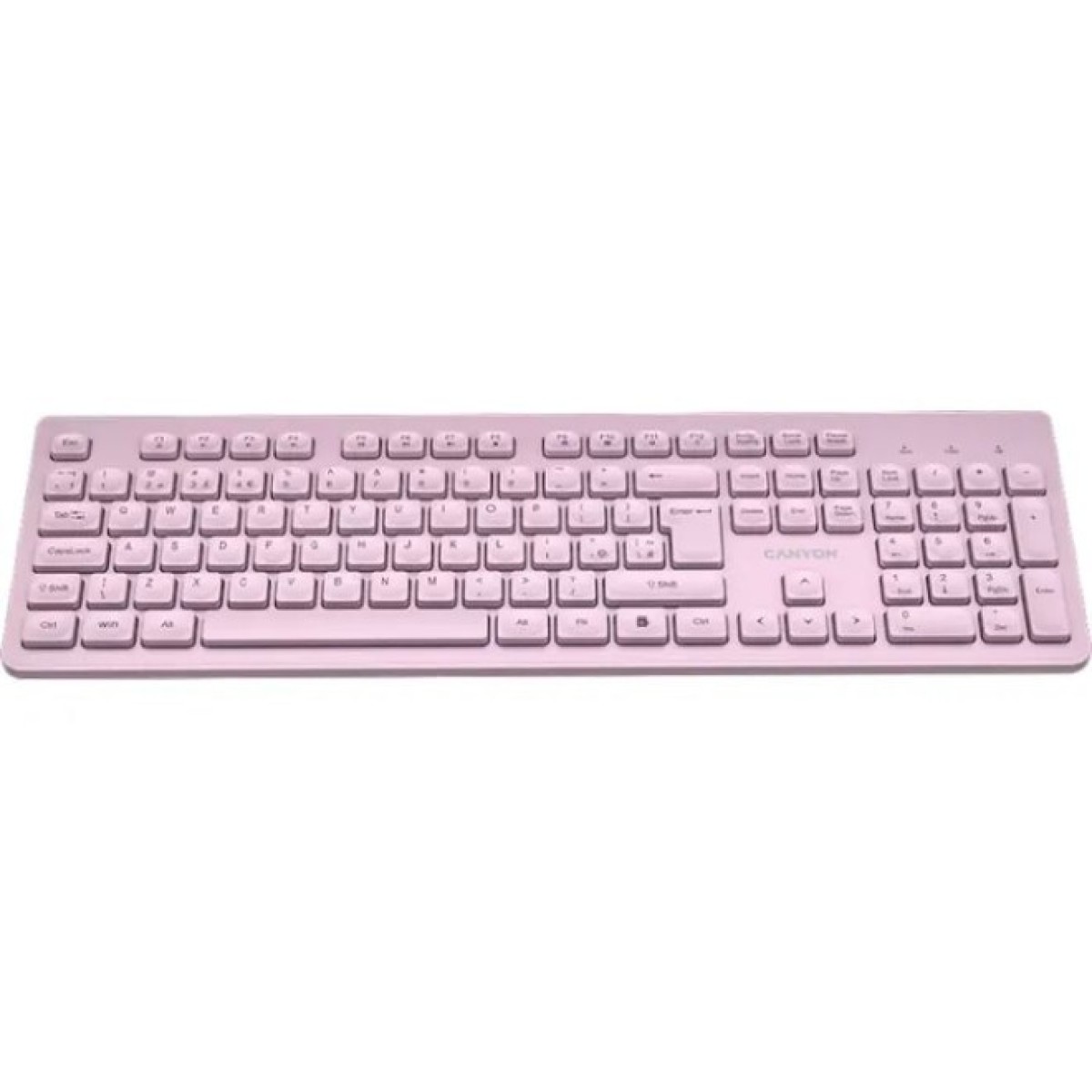 Клавиатура Canyon HKB-W01 Silent Wireless UA Pink (CNS-HKBW01P) 98_98.jpg - фото 6