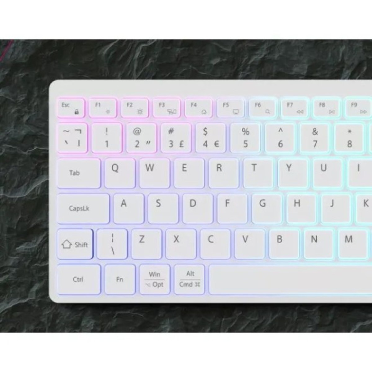 Клавиатура Canyon HKB-W11 Slim Dual Mode Wireless/Bluetooth RGB UA White (CNS-HBTK11W) 98_98.jpg - фото 6