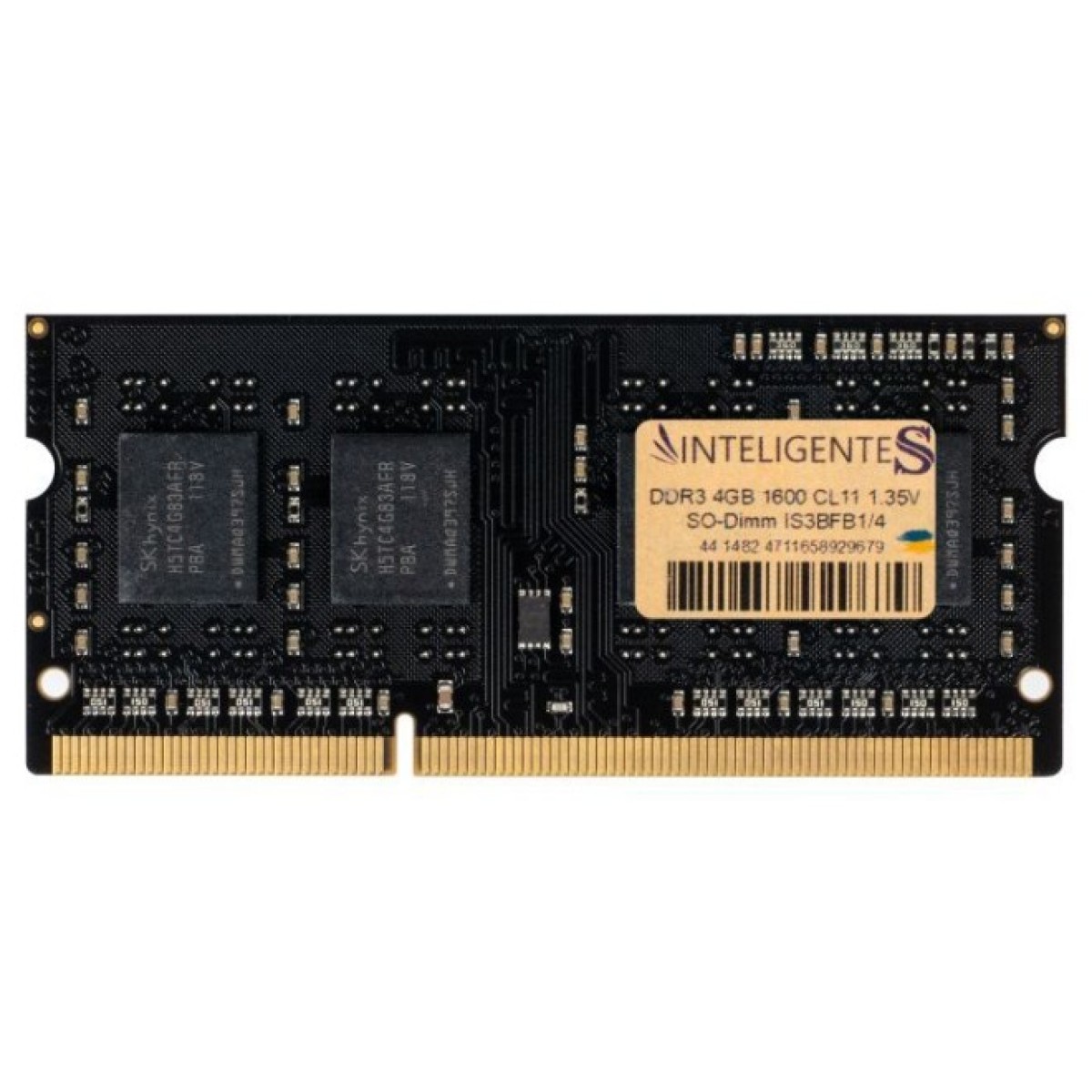 Модуль памяти для ноутбука SoDIMM DDR3L 4GB 1600 MHz INTELIGENTES (IS3BFB1/4) 98_98.jpg - фото 1