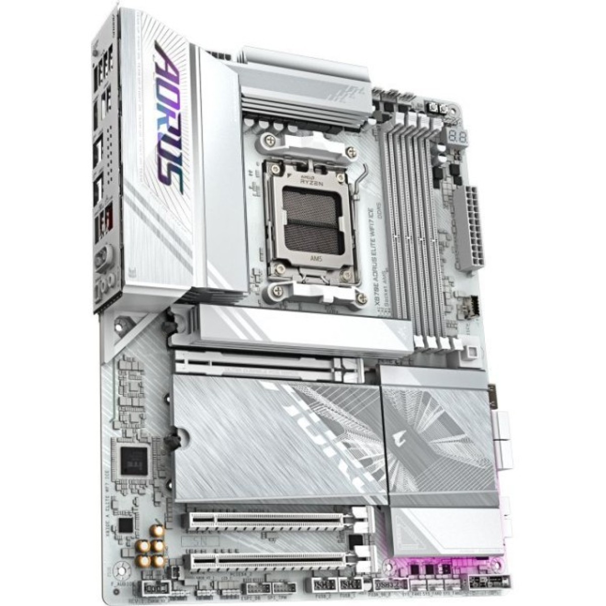 Материнська плата GIGABYTE X870E AORUS ELITE WIFI7 ICE (X870E A ELITE WIFI7 ICE) 98_98.jpg - фото 2