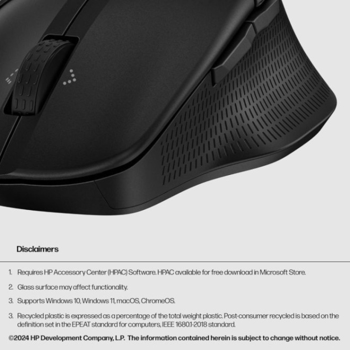 Мышка HP 480 Comfort Bluetooth Black (8T6M3AA) 98_98.jpg - фото 3