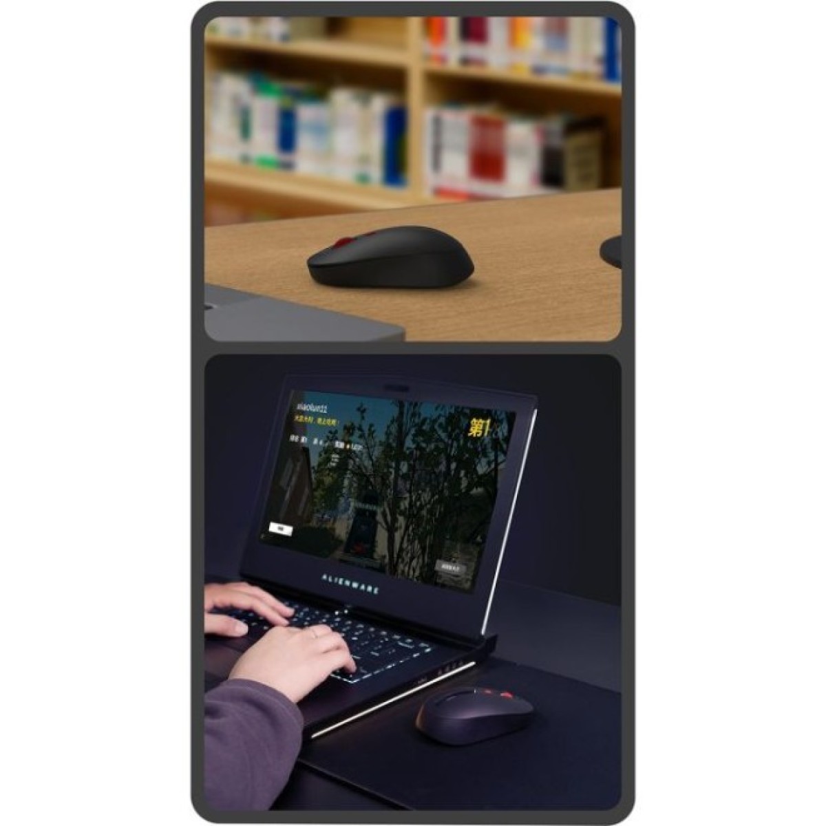 Мишка Xiaomi Miiiw Mute Wireless Black (MWMM01 Black) 98_98.jpg - фото 4