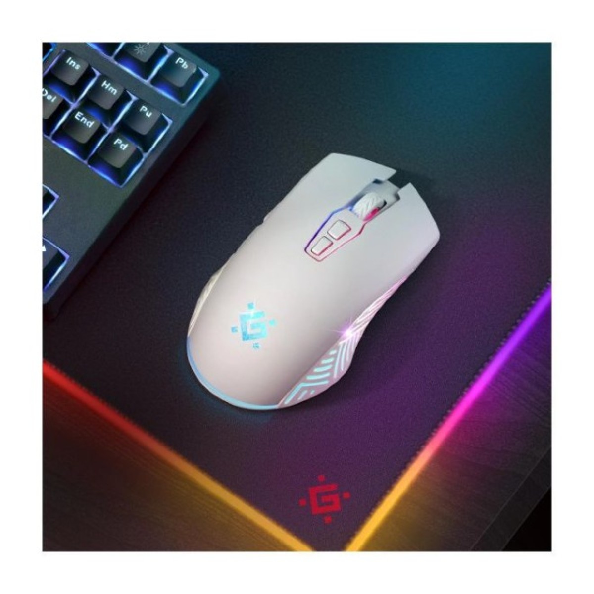 Мишка Defender Pandora GM-502 LED Wireless White (52502) 98_98.jpg - фото 9
