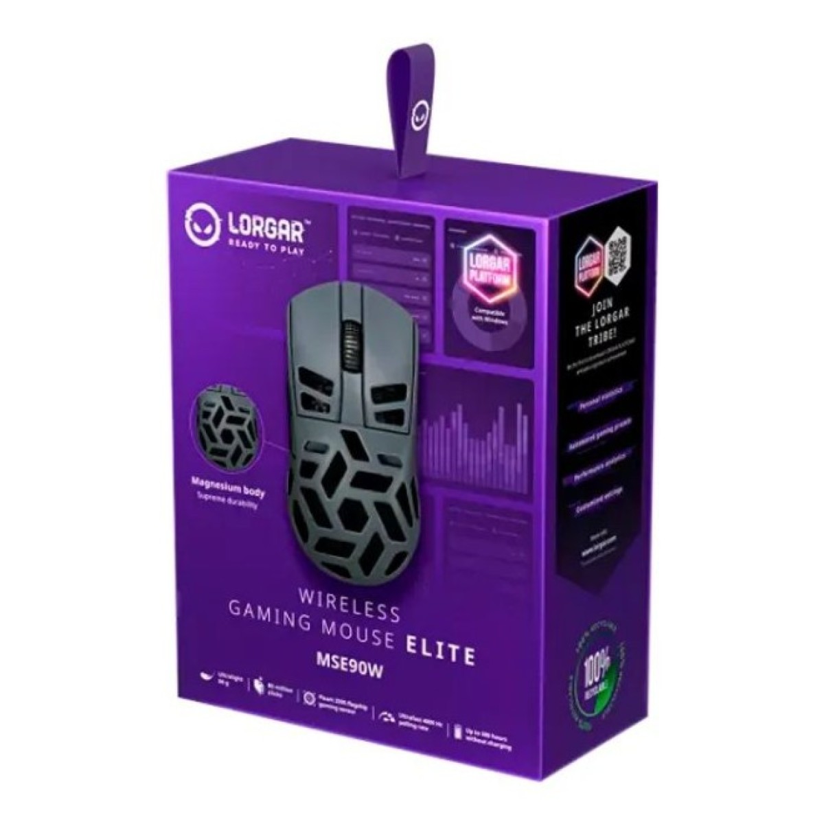 Мышка Lorgar Elite MSE90W Wireless/Bluetooth Dark Grey (LRG-MSE90W-DG) 98_98.jpg - фото 3