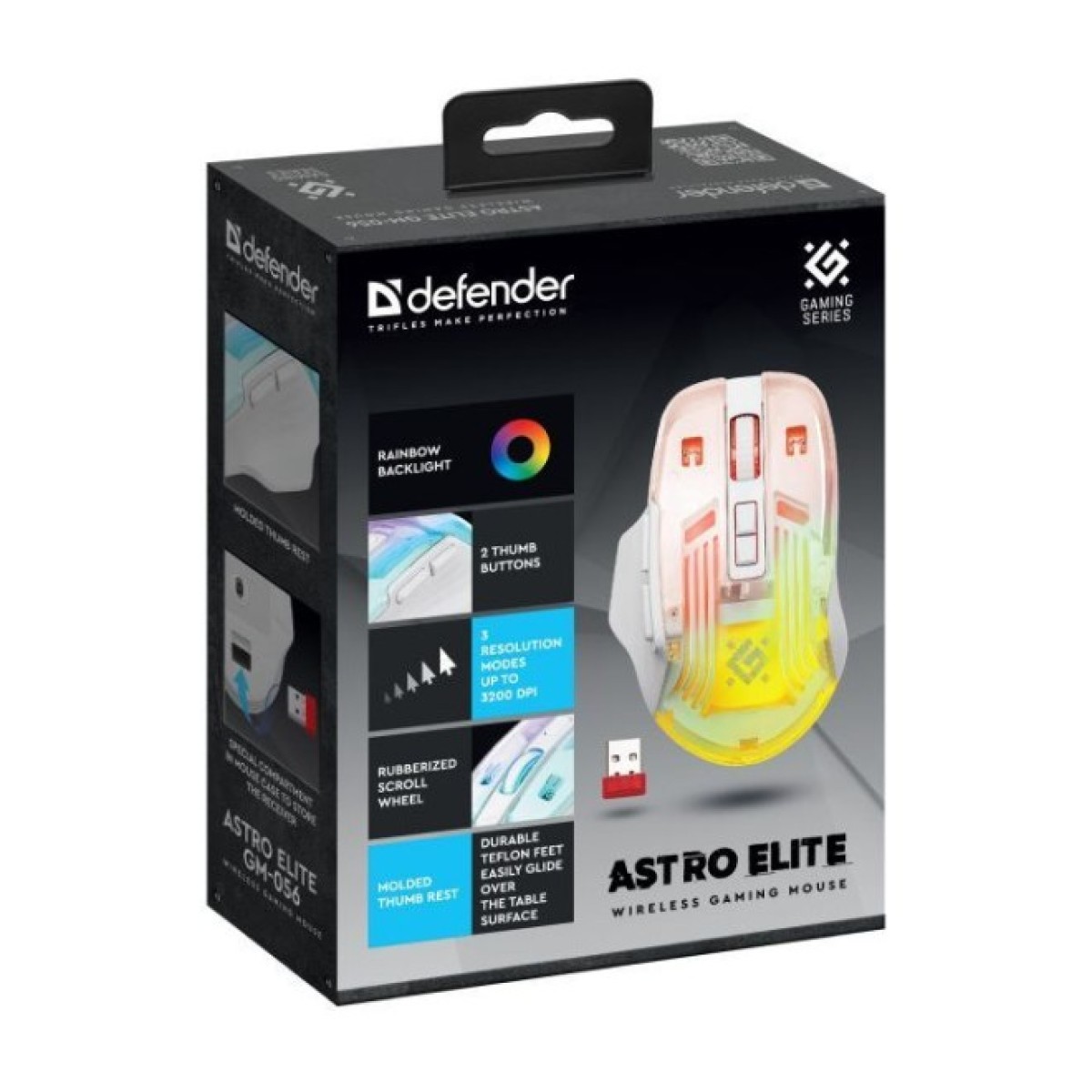 Мишка Defender Astro Elite GM-056 LED Wireless White (52056) 98_98.jpg - фото 3