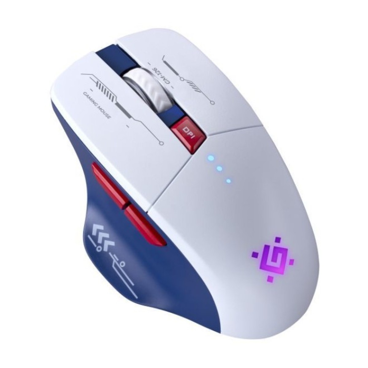 Мишка Defender Tisa GM-126 LED Wireless/Bluetooth White/Blue (52126) 98_98.jpg - фото 4