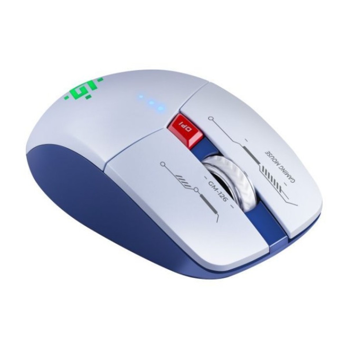 Мишка Defender Tisa GM-126 LED Wireless/Bluetooth White/Blue (52126) 98_98.jpg - фото 5