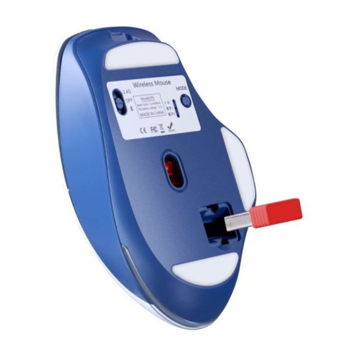 Мишка Defender Tisa GM-126 LED Wireless/Bluetooth White/Blue (52126) 98_98.jpg - фото 7