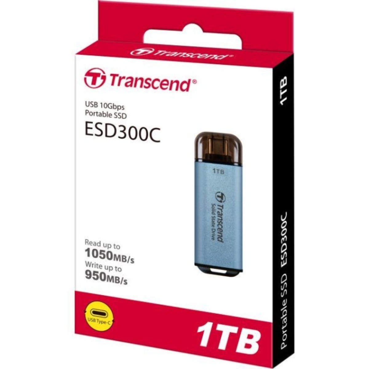 Накопитель SSD USB Type-C 1TB ESD300 Transcend (TS1TESD300C) 98_98.jpg - фото 2