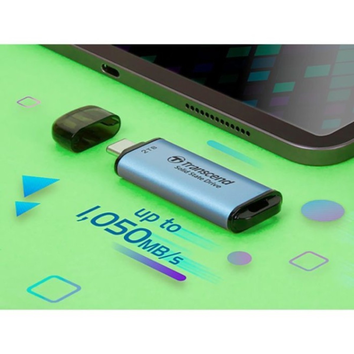 Накопитель SSD USB Type-C 1TB ESD300 Transcend (TS1TESD300C) 98_98.jpg - фото 6