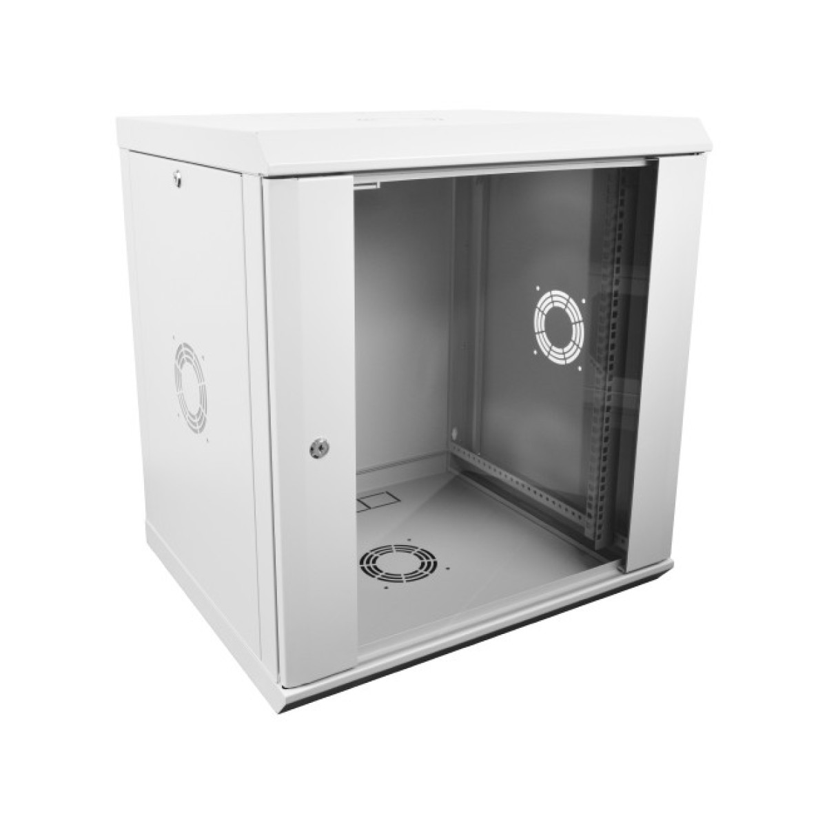 Шкаф серверный навесной 15U-600, стекло, серый 98_98.jpg - фото 2