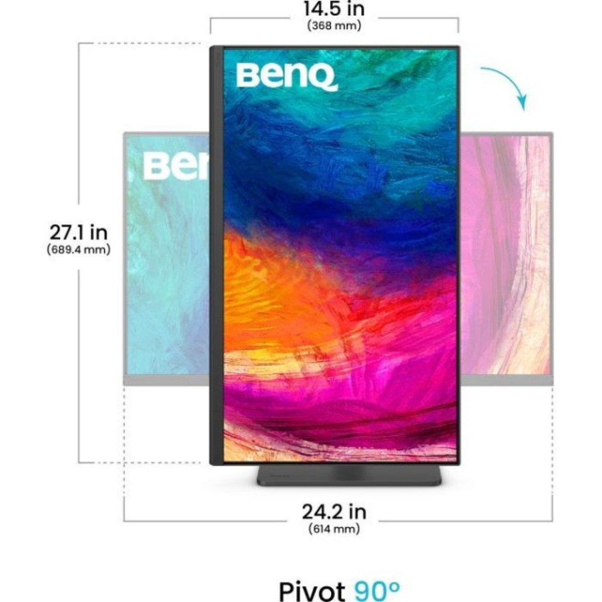 Монитор BenQ PD2706QN Grey 98_98.jpg - фото 3