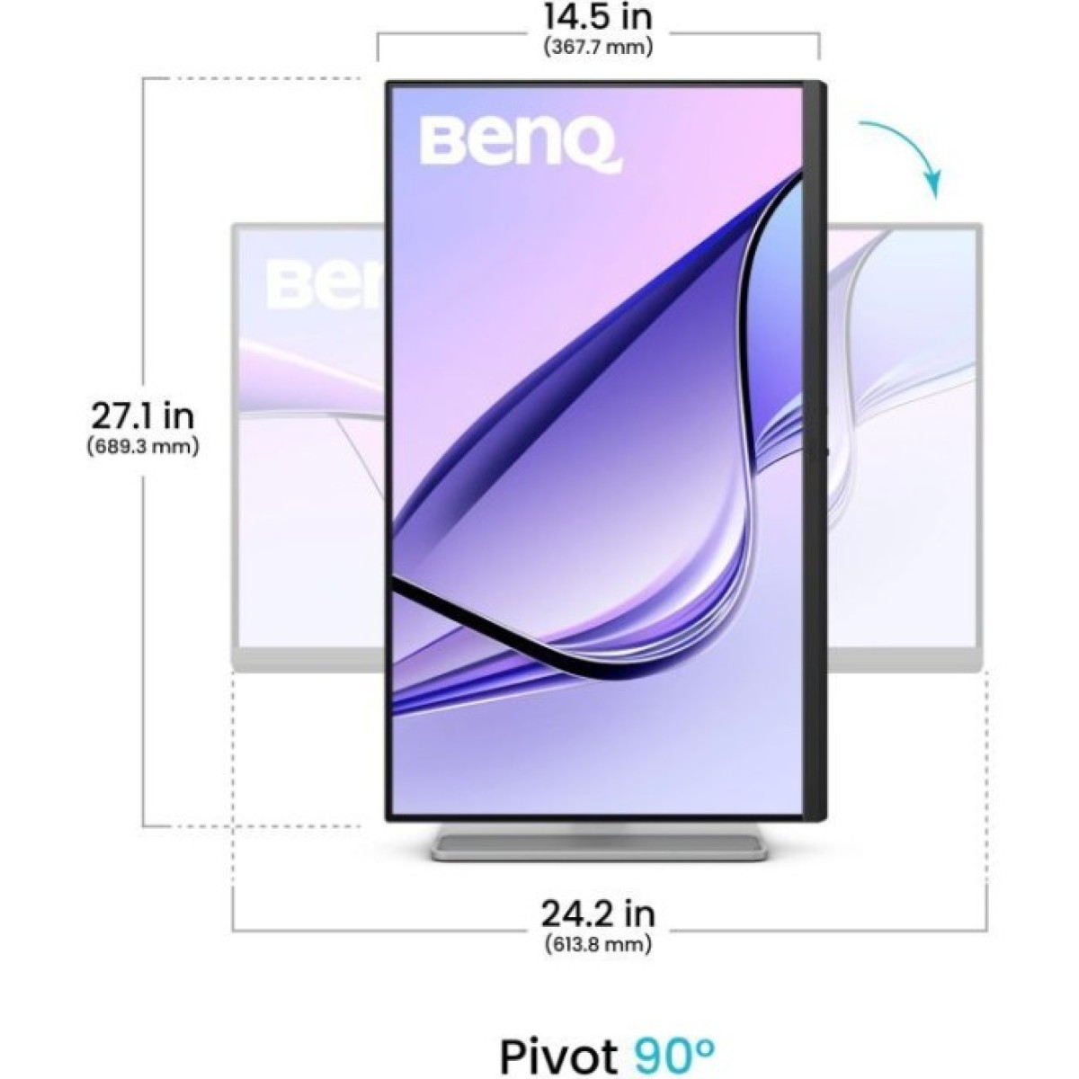 Монитор BenQ MA270U Silver 98_98.jpg - фото 6