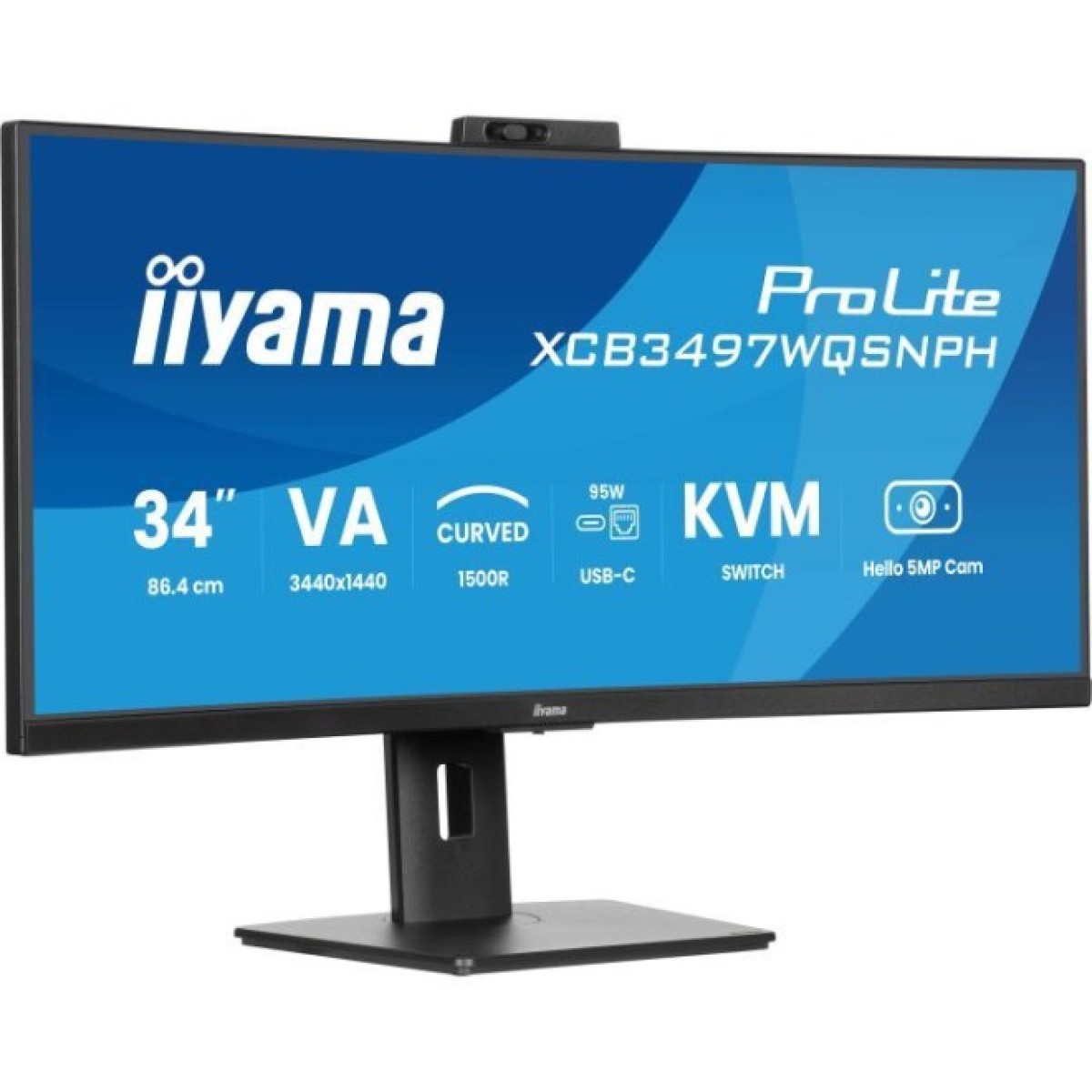 Монітор iiyama XCB3497WQSNPH-B1 98_98.jpg - фото 4