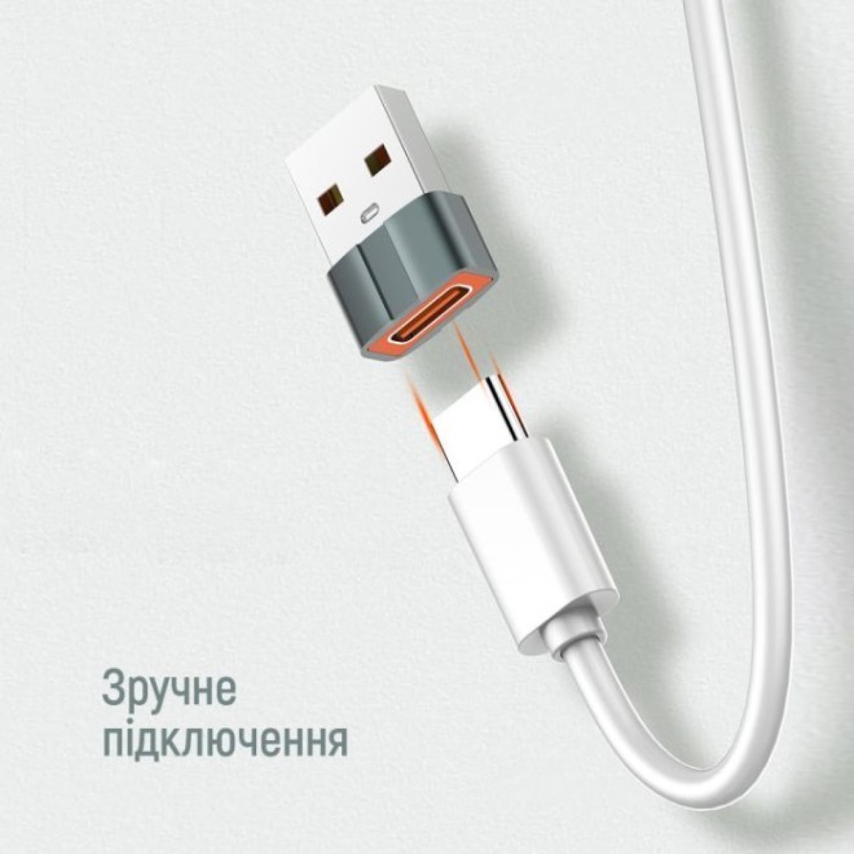 Перехідник USB-C to USB-A ColorWay (CW-AD-CA) 98_98.jpg - фото 2