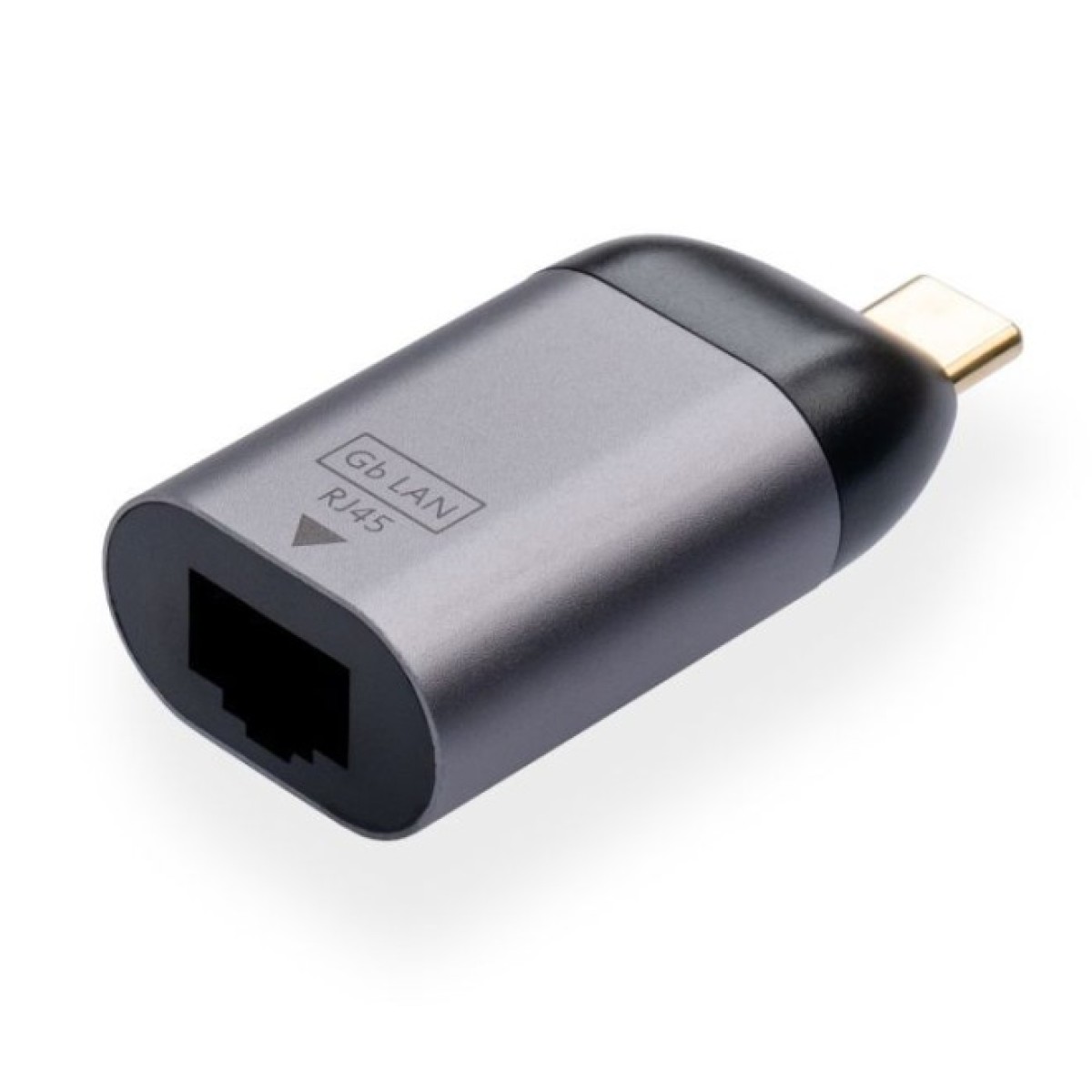 Переходник Type-C Male to RJ45 Lan 1 Gbps compact Vinga (VCPATCLGBC) 98_98.jpg - фото 1