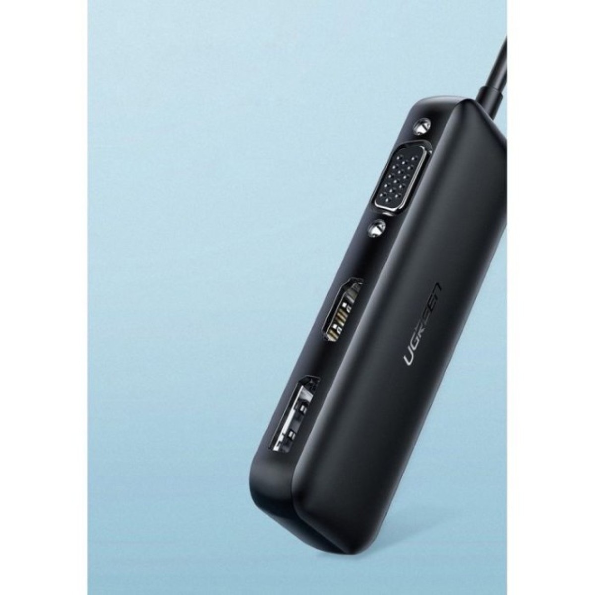 Перехідник USB2.0 Type-C to VGA V1.2/HDMI V2.0b/DP V1.2a CM260 black Ugreen (60568) 98_98.jpg - фото 2