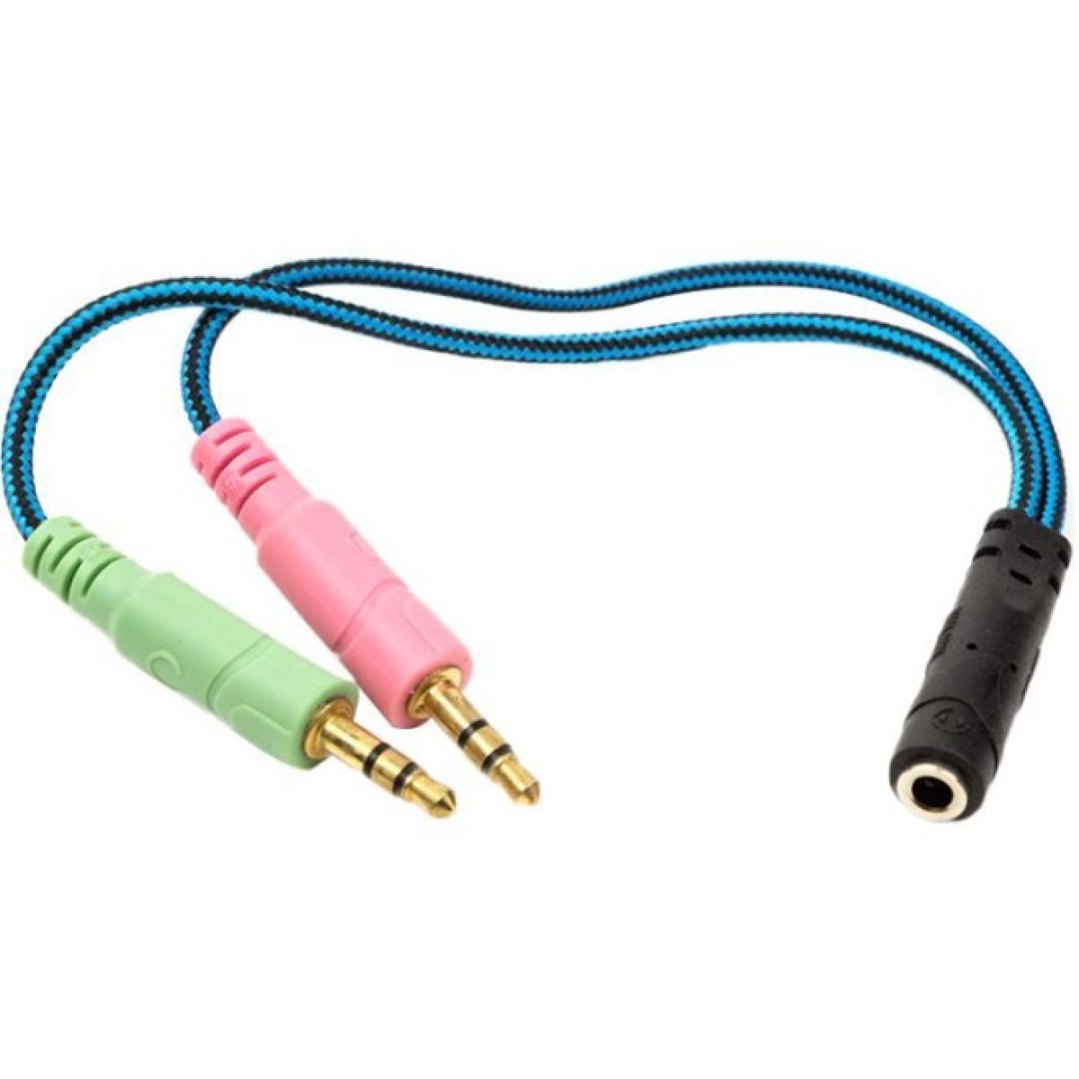 Переходник 3.5mм 4pin (F) to 2x3.5mм 3pin (M), 0.22m PowerPlant (CA913084) 98_98.jpg