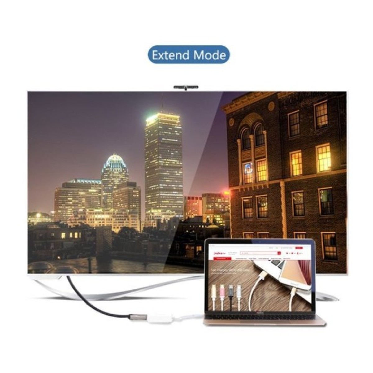 Переходник USB2.0 Type-C to HDMI V1.4b 40273 white Ugreen (40273) 98_98.jpg - фото 3