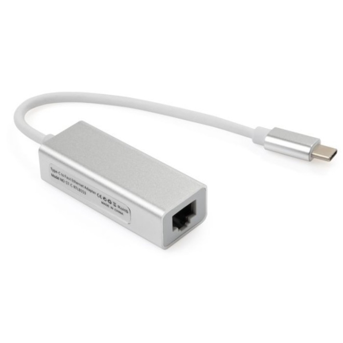 Переходник Type-C to Gigabit LAN aluminium Vinga (VCPATC2GBLNS) 98_98.jpg - фото 3