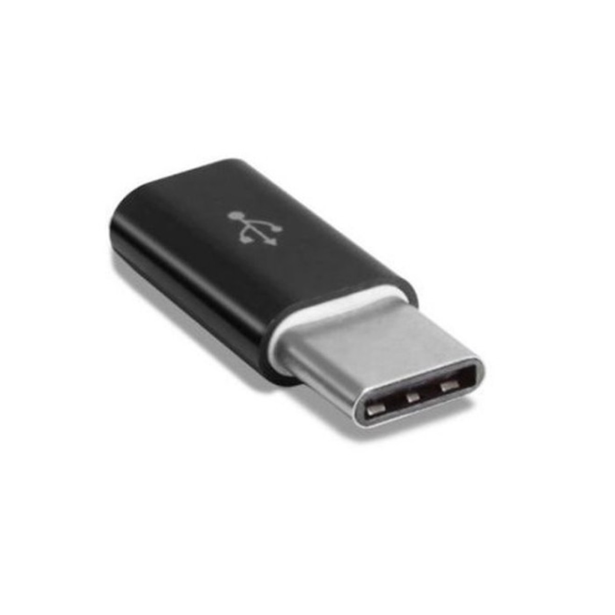 Переходник Type-C to Micro USB Lapara (LA-Type-C-MicroUSB-adaptor black) 98_98.jpg - фото 2