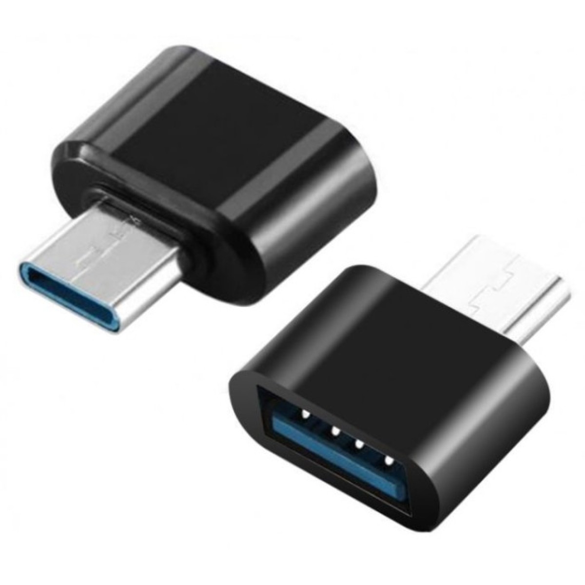 Переходник USB to Type-C black XoKo (XK-AC040-BK) 98_98.jpg