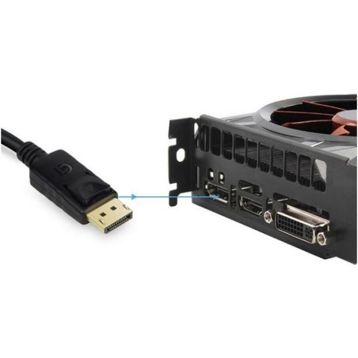 Переходник DisplayPort Male to HDMI 4K Ultra HD Female ST-Lab (U-996-4K) 98_98.jpg - фото 5