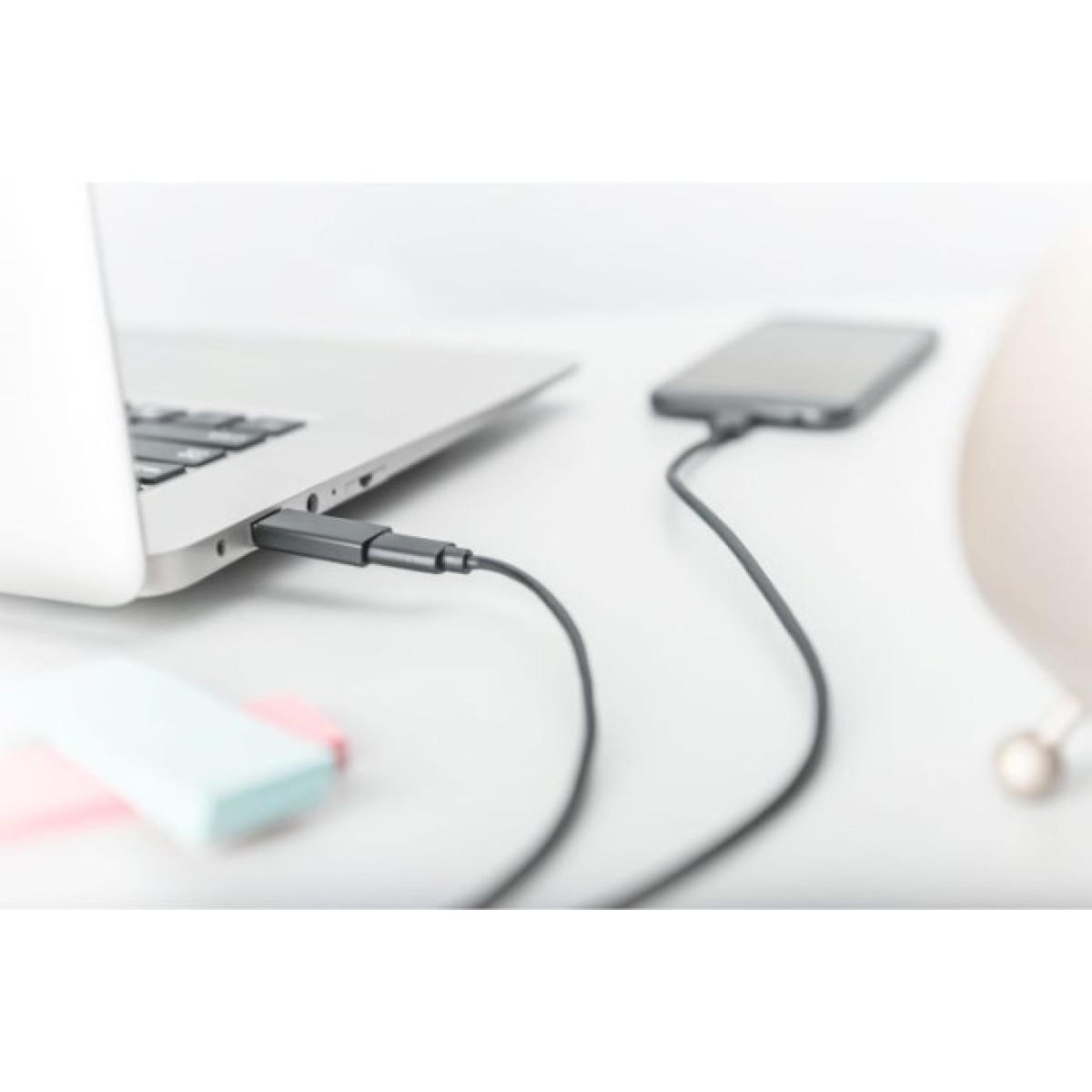 Перехідник USB-A to USB-C (M/F) 3A 5GB ver.3.0 Digitus (AK-300524-000-S) 98_98.jpg - фото 5