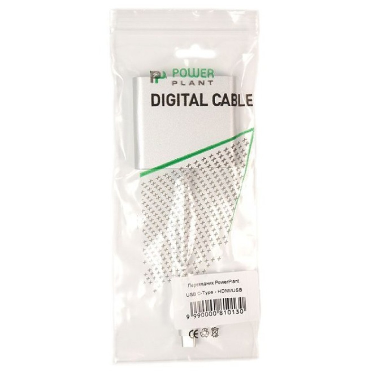 Переходник USB C-Type - HDMI/USB PowerPlant (KD00AS1306) 98_98.jpg - фото 3
